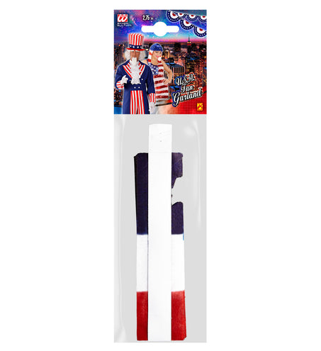 e-carnavalskleding-SYK USA vlag slinger decoratie