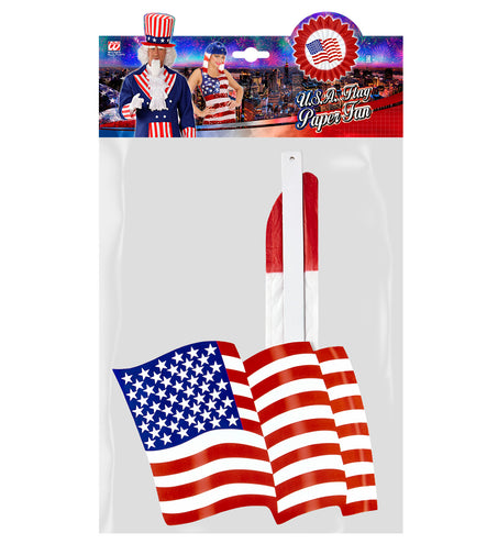 e-carnavalskleding-SYK USA waaier decoratie van papier