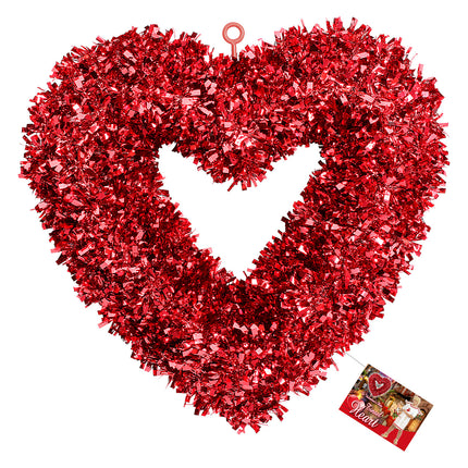 e-carnavalskleding-SYK Valentijns hart tinsel
