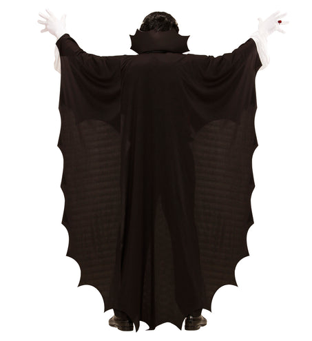 e-carnavalskleding-SYK Vampier cape dracula zwart