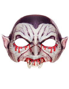e-carnavalskleding-SYK Vampier masker pvc