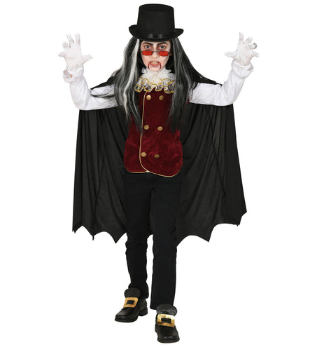 e-carnavalskleding-SYK Vampier pak Vampy kind