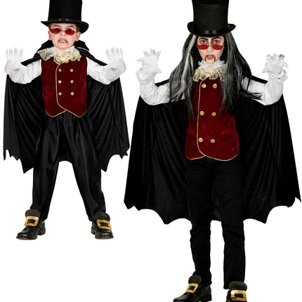 e-carnavalskleding-SYK Vampier pak Vampy kind