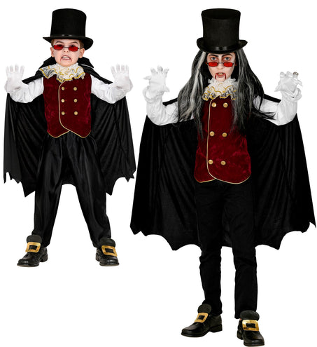 e-carnavalskleding-SYK Vampier pak Vampy kind