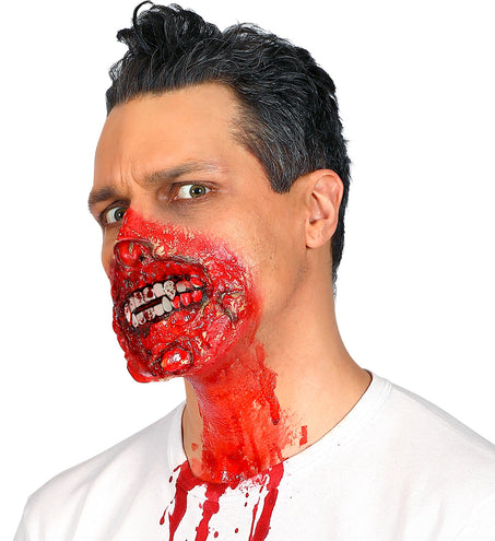 e-carnavalskleding-SYK Vampier tanden Dracula gebit met bloed