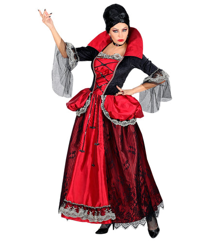 e-carnavalskleding-SYK Vampieren jurk Valentina dames