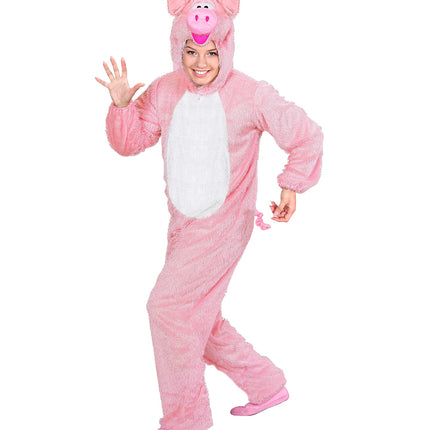 e-carnavalskleding-SYK Varkenspak roze varken Ben