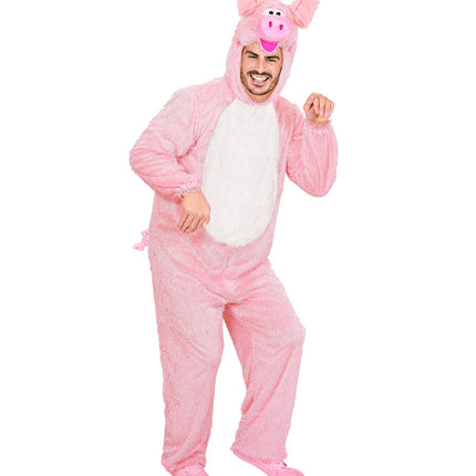 e-carnavalskleding-SYK Varkenspak roze varken Ben