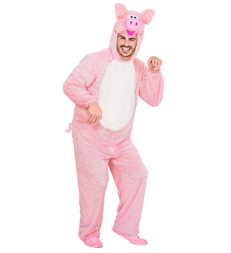 e-carnavalskleding-SYK Varkenspak roze varken Ben