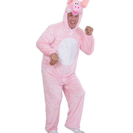 e-carnavalskleding-SYK Varkenspak roze varken Ben