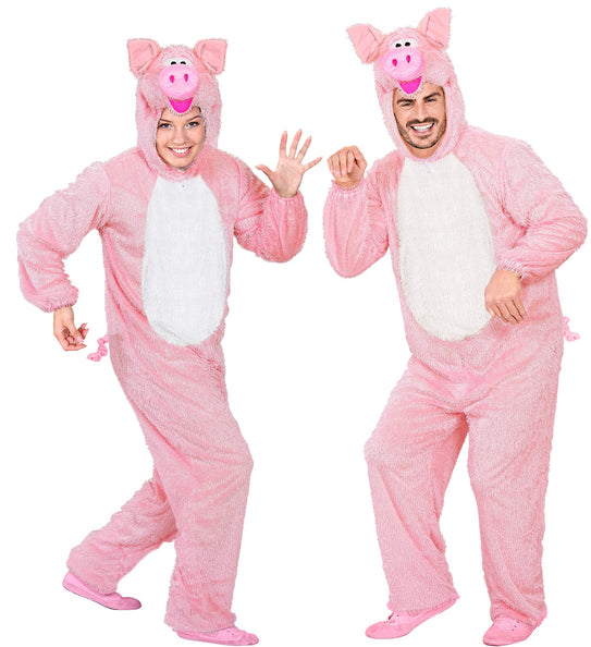 e-carnavalskleding-SYK Varkenspak roze varken Ben