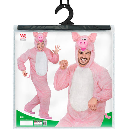 e-carnavalskleding-SYK Varkenspak roze varken Ben