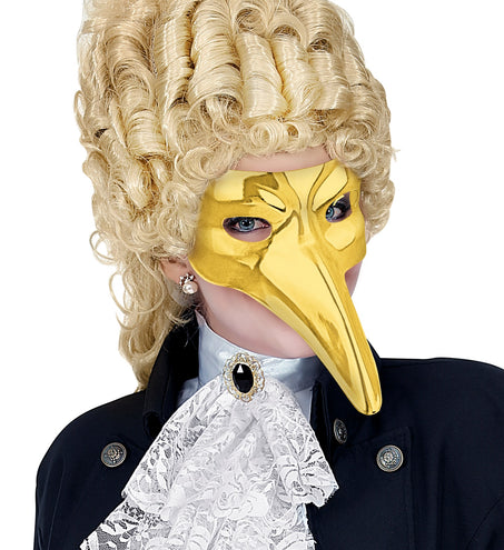 e-carnavalskleding-SYK Venetiaans snavel masker goud