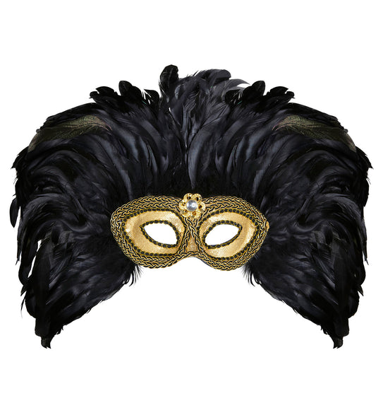 e-carnavalskleding-SYK Venetiaans verenmasker zwart