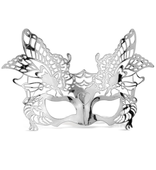 e-carnavalskleding-SYK venetie masker zilver