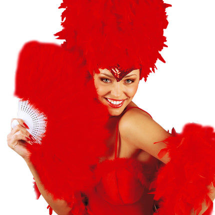 e-carnavalskleding-SYK Veren Waaier Rood