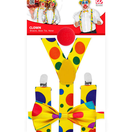 e-carnavalskleding-SYK Verkleedset clown bolletjes