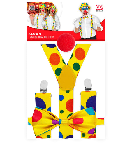 e-carnavalskleding-SYK Verkleedset clown bolletjes