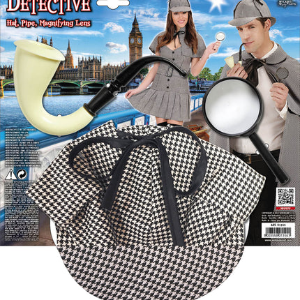 e-carnavalskleding-SYK Verkleedset detective inspector gadget