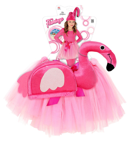 e-carnavalskleding-SYK Verkleedset Flamingo voor kinderen