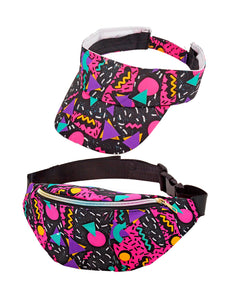 e-carnavalskleding-SYK Verkleedset funky fashion jaren 80 zwart