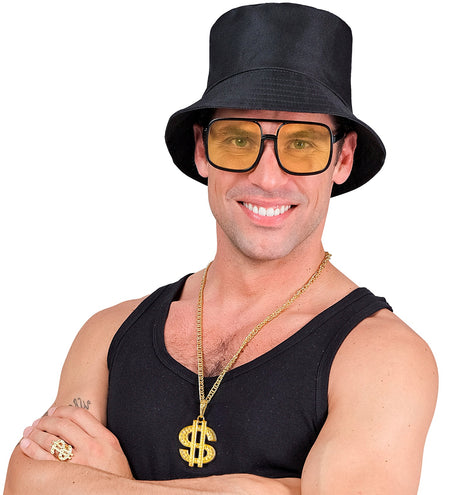 e-carnavalskleding-SYK Verkleedset hip hop zwart
