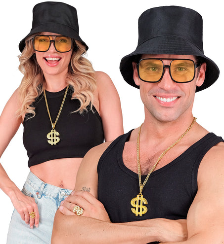 e-carnavalskleding-SYK Verkleedset hip hop zwart