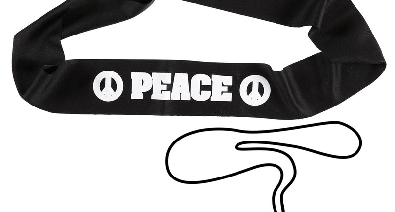 e-carnavalskleding-SYK Verkleedset Hippie peace met bril ketting en haarband