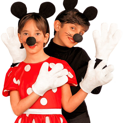 e-carnavalskleding-SYK Verkleedset Mickey muizen set