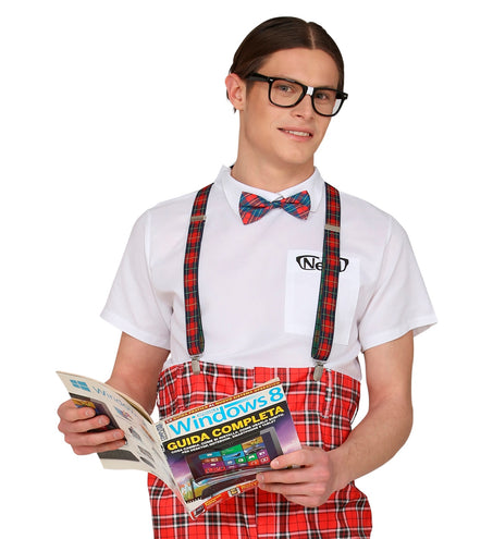 e-carnavalskleding-SYK Verkleedset nerd / schooljongen