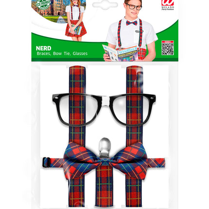 e-carnavalskleding-SYK Verkleedset nerd / schooljongen