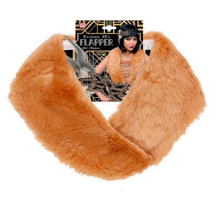 e-carnavalskleding-SYK Verkleedset Roaring  20's bruin