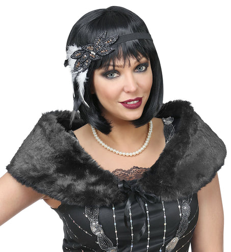 e-carnavalskleding-SYK Verkleedset Roaring  20's zwart