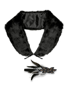 e-carnavalskleding-SYK Verkleedset Roaring  20's zwart