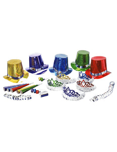e-carnavalskleding-SYK Versierset Happy New Year meerkleurig