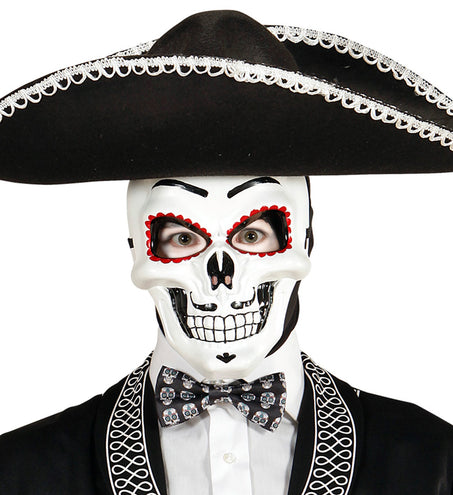 e-carnavalskleding-SYK Verstelbare De los Muertos strikje