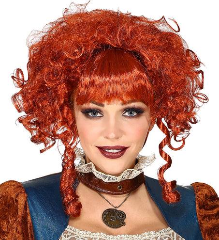e-carnavalskleding-SYK Victoriaanse steampunk pruik