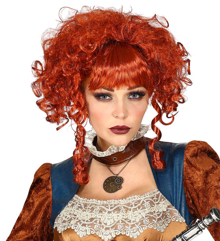 e-carnavalskleding-SYK Victoriaanse steampunk pruik