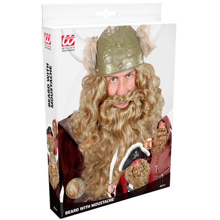 e-carnavalskleding-SYK Viking baard blond