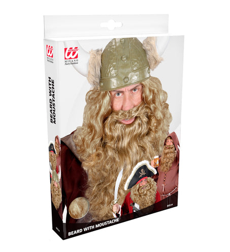 e-carnavalskleding-SYK Viking baard blond