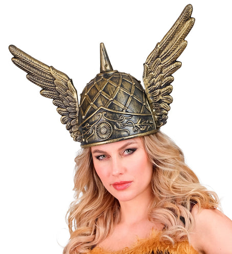 e-carnavalskleding-SYK Viking helm met vleugels