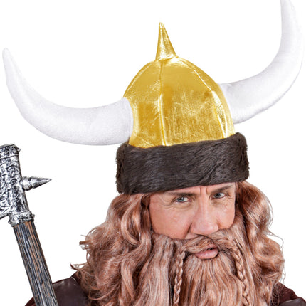 e-carnavalskleding-SYK Viking helm Sird stof