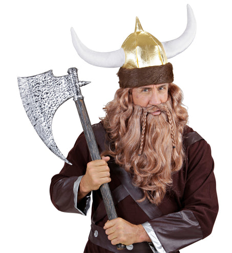 e-carnavalskleding-SYK Viking helm Sird stof