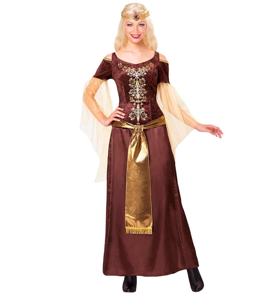 e-carnavalskleding-SYK Viking jurk voor dames