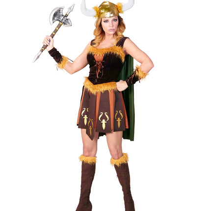 e-carnavalskleding-SYK Viking pakje voor dames