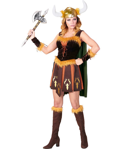 e-carnavalskleding-SYK Viking pakje voor dames
