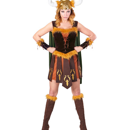e-carnavalskleding-SYK Viking pakje voor dames