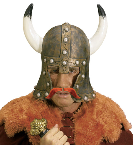 e-carnavalskleding-SYK Viking snor rood