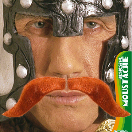e-carnavalskleding-SYK Viking snor rood