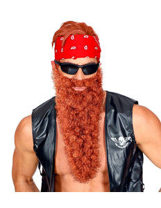 e-carnavalskleding-SYK vikingbaard met snor bruin